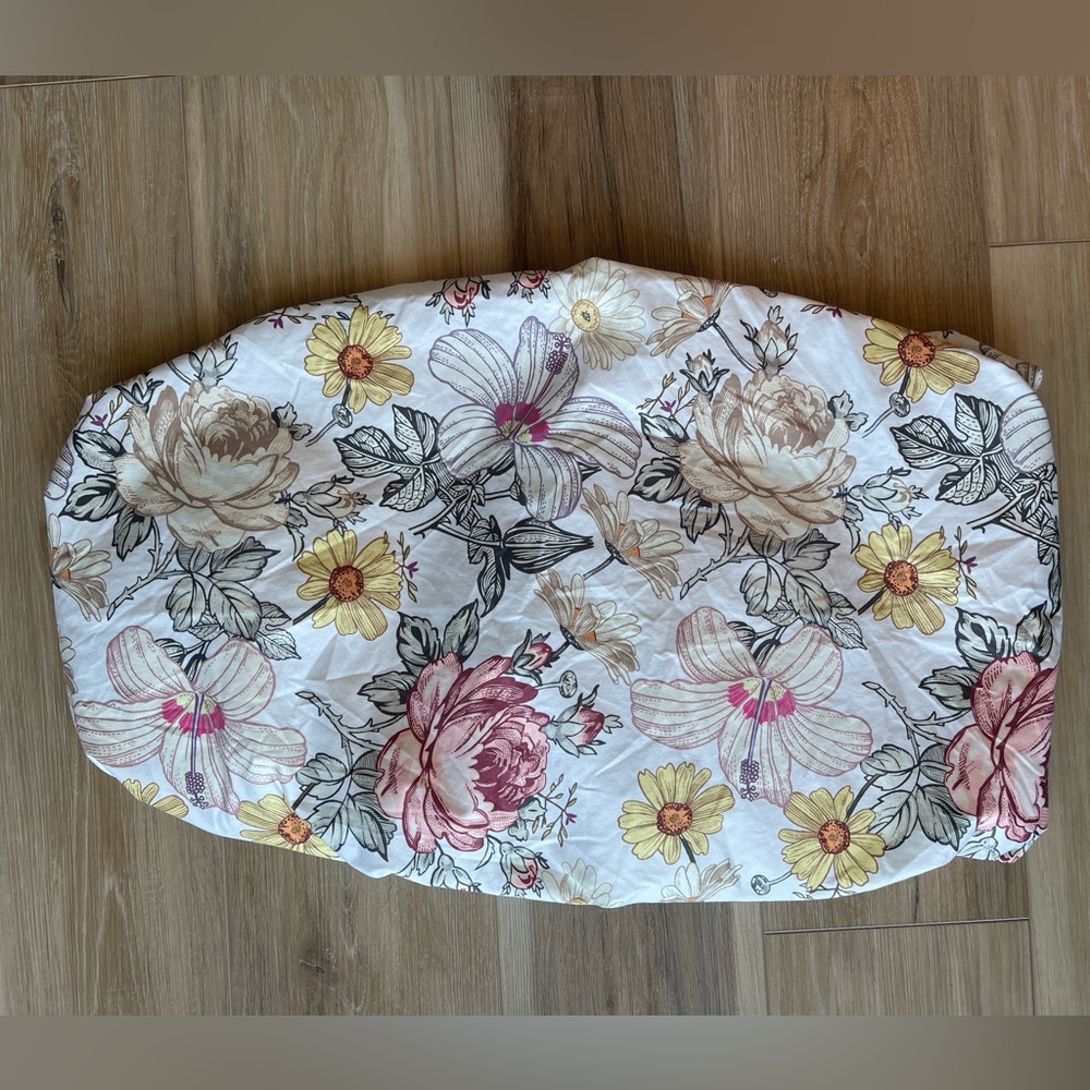 Presley Floral Print Bassinet Sheet